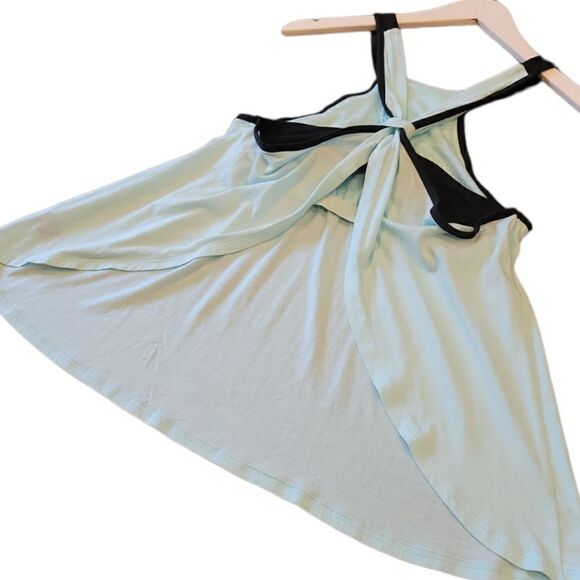 Victoria's Secret Open Back Fly-away Built-in Sportsbra Tank Top Workout Tank M - Picture 5 of 11